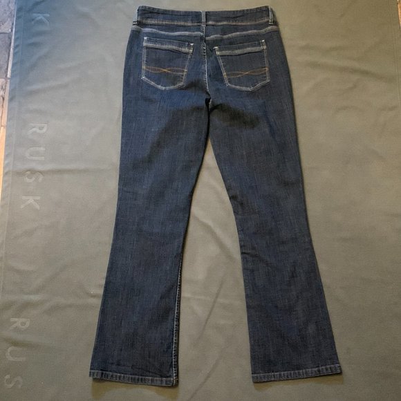 Riders By Lee Womens Blue Denim Medium Wash Jeans - Picture 2 of 6